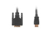EAN 5901969421651 - Lanberg CA-HDDV-10CC-0018-BK adaptador de cable de vídeo 1,8 m HDMI tipo A (Estándar) DVI-D Negro imagen 2