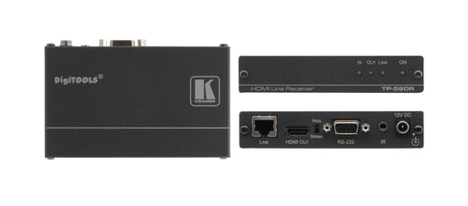 EAN 7291063051693 - Kramer Electronics TP-580R Receptor AV Negro imagen 1