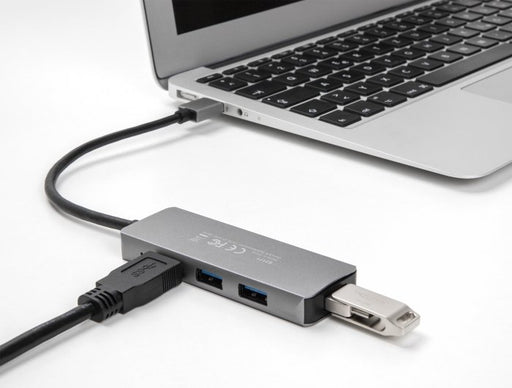 EAN 4043619631711 - DeLOCK 63171 hub de interfaz USB 3.2 Gen 1 (3.1 Gen 1) Type-A 5000 Mbit/s Gris imagen 2