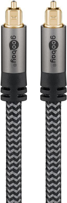 EAN 4040849653049 - Goobay 65304 cable de audio 1 m Toslink Negro, Plata imagen 3