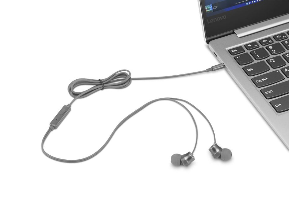 EAN 0195892059851 - Lenovo 110 Analog Auriculares Alámbrico Dentro de oído Llamadas/Música Gris imagen 5