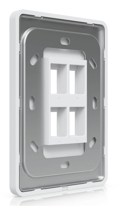 Universal Keystone Wall Plate  With Paintable Cover For A