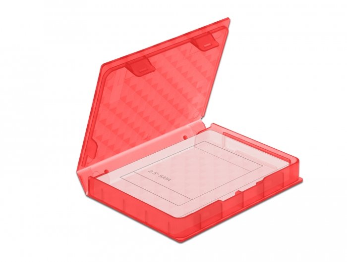 Schutzbox Für 2.5? Hdd   Ssd Rot