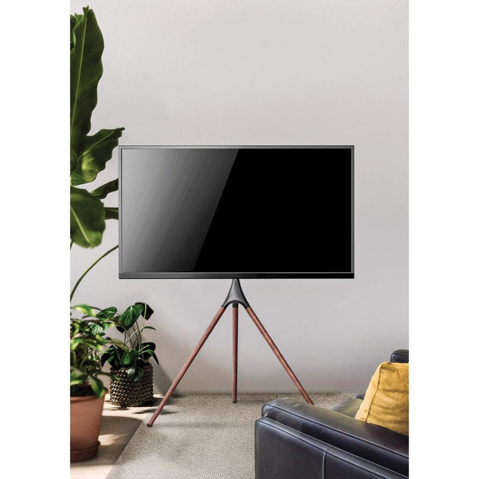 EAN 0766623461795 - Manhattan 461795 soporte para monitor 165,1 cm (65") Piso Azul, Marrón imagen 7