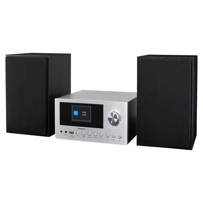 Medion Life P85003 Micro-Audio-System Silber