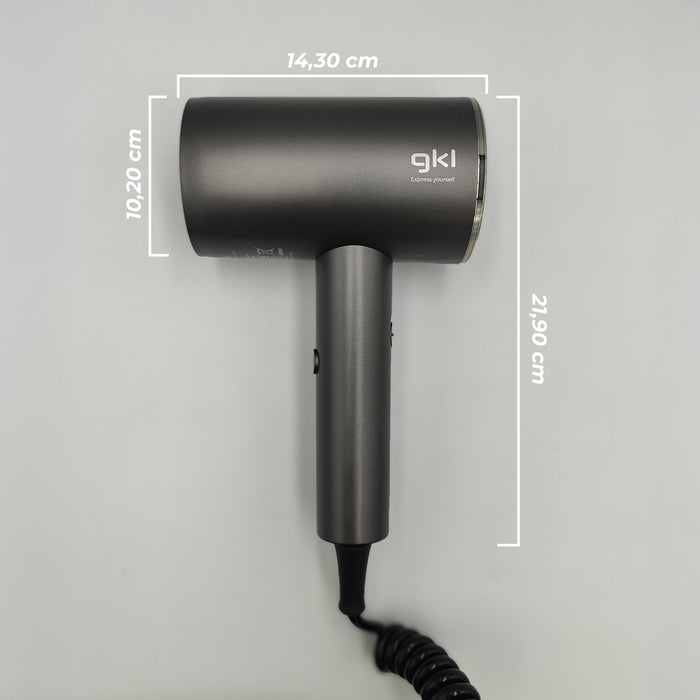 Grunkel Hairdryer Brush 1600w Black Onyxresort
