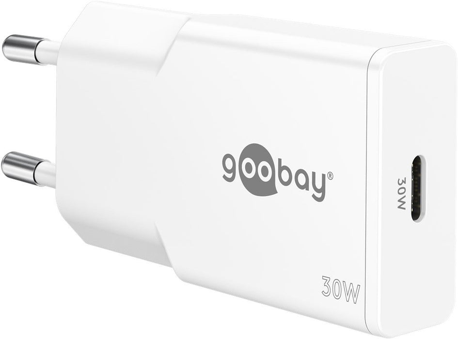EAN 4040849757365 - Goobay Slim Universal Blanco Corriente alterna Carga rápida Interior imagen 1