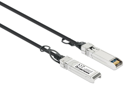 EAN 0766623508377 - Intellinet 508377 Cable de fibra óptica e InfiniBand 0,5 m SFP+ Negro, Plata imagen 2