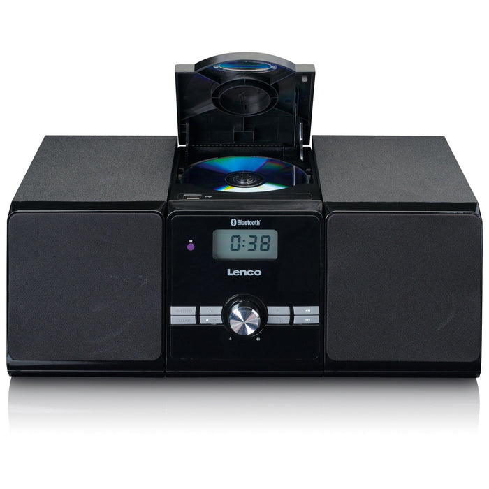 EAN 8711902065326 - Lenco MC-030BK sistema de audio para el hogar Microcadena de música para uso doméstico 10 W Negro imagen 3