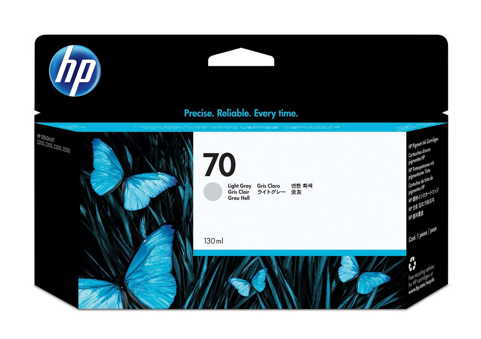 EAN 0882780528680 - HP 70 130-ml Light Gray DesignJet Ink Cartridge cabeza de impresora Inyección de tinta térmica imagen 1
