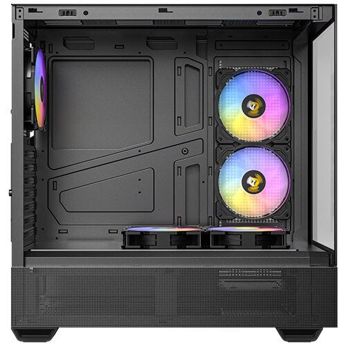 Caja  Pc Antec Cx705 Argb Mid-Tower Atx Panoramica 270º 5xvent 120mm Pwm