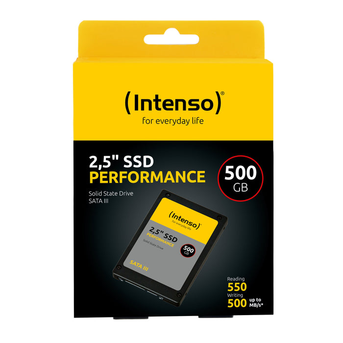 EAN 4034303031856 - Intenso Performance 500 GB 2.5" Serial ATA III 3D NAND imagen 5