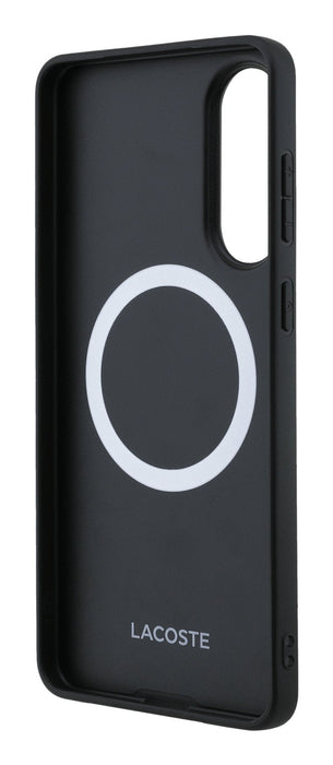Funda Magnética Petit Piqué Lacoste Color Sinople Para Galaxy S25 Edge  Gp-Lc
