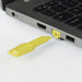 EAN 4002888479004 - Lindy 47900 bloqueador de puerto Bloqueador de puerto + clave RJ-45 Amarillo Acrilonitrilo butadieno esti imagen 3
