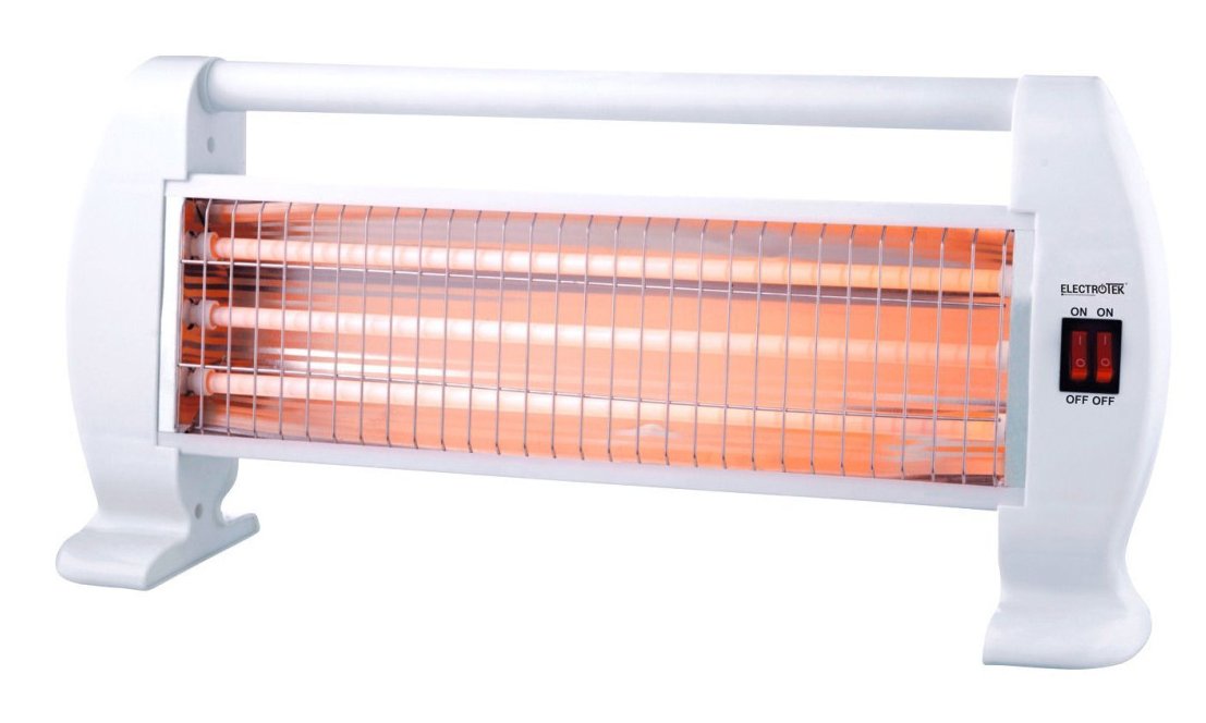 EAN 8436568813066 - THULOS ET-QH14 calefactor eléctrico Interior Blanco 1200 W Calefactor eléctrico de cuarzo imagen 1