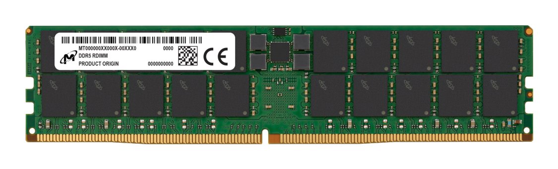 EAN 0649528938831 - Micron MTC40F2046S1RC56BR módulo de memoria 64 GB 1 x 64 GB DDR5 288-pin DIMM ECC imagen 1