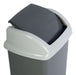 EAN 4002390095822 - MAUL 9521087 papelera 10 L Rectangular Plástico, Polipropileno (PP) Gris Oscuro, Blanco imagen 8