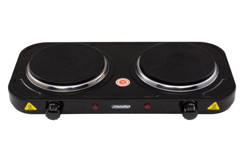 EAN 5908256839137 - Mesko Home MS 6509 hobs Negro Encimera Hornillo eléctrico / Placa eléctrica 2 zona(s) imagen 3