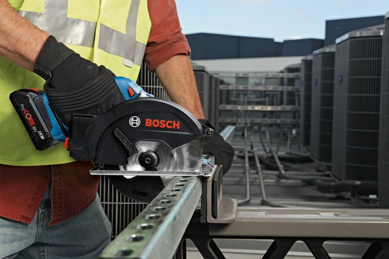 EAN 4059952548371 - Bosch GKM 18V-50 PROFESSIONAL 13,6 cm Negro, Azul, Rojo 4250 RPM imagen 3