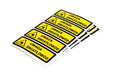 EAN 5907772596036 - Digitus SP-NKL-US soporte para manguito de identificación de conductor Negro, Amarillo 20 pieza(s) imagen 1