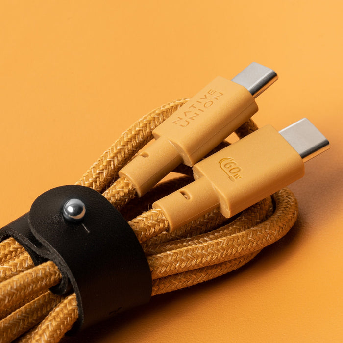 EAN 4895200448372 - Native Union Belt Cable cable USB 1,2 m USB C Amarillo imagen 2