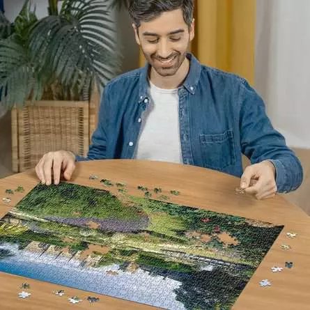 EAN 4005555008484 - Ravensburger Queen's Garden, Sudeley Castle, England Puzzle rompecabezas 1000 pieza(s) Ciudad imagen 3