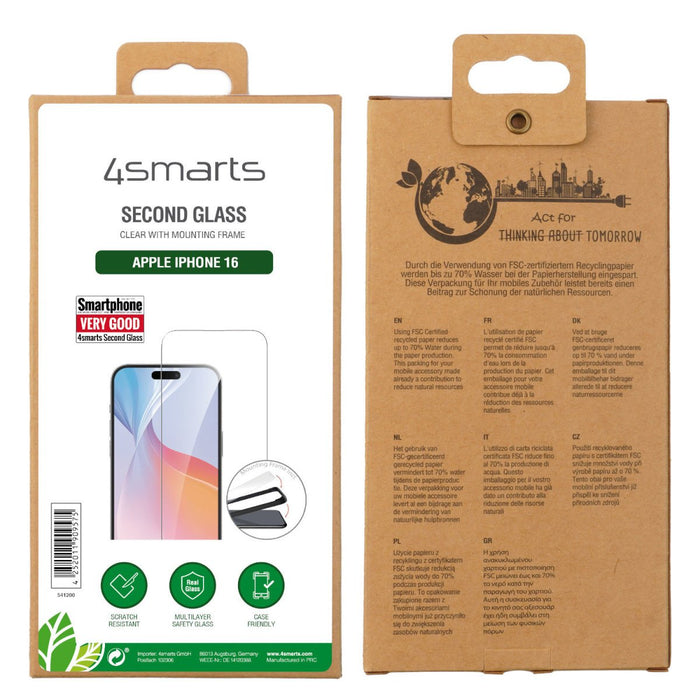 EAN 4252011909575 - 4smarts 541200 protector de pantalla o trasero para teléfono móvil Apple 1 pieza(s) imagen 7