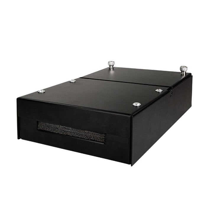 Logilink Consolidation Point Box For 4 Keystone Jacks, Metal, Negro