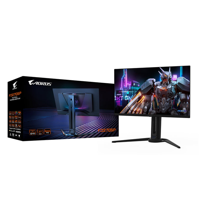 EAN 4719331867751 - GIGABYTE AORUS FO27Q5P pantalla para PC 68,6 cm (27") 2560 x 1440 Pixeles Quad HD QD-OLED Negro imagen 7