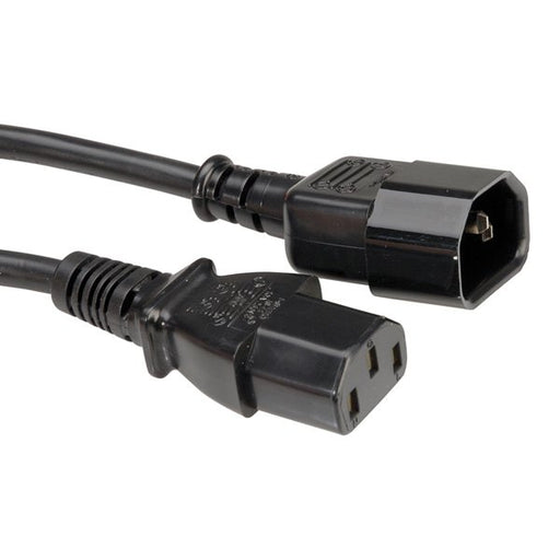 EAN 7611990197170 - ROLINE 1m IEC320 C14 - IEC320 C13 Negro C14 acoplador C13 acoplador imagen 2