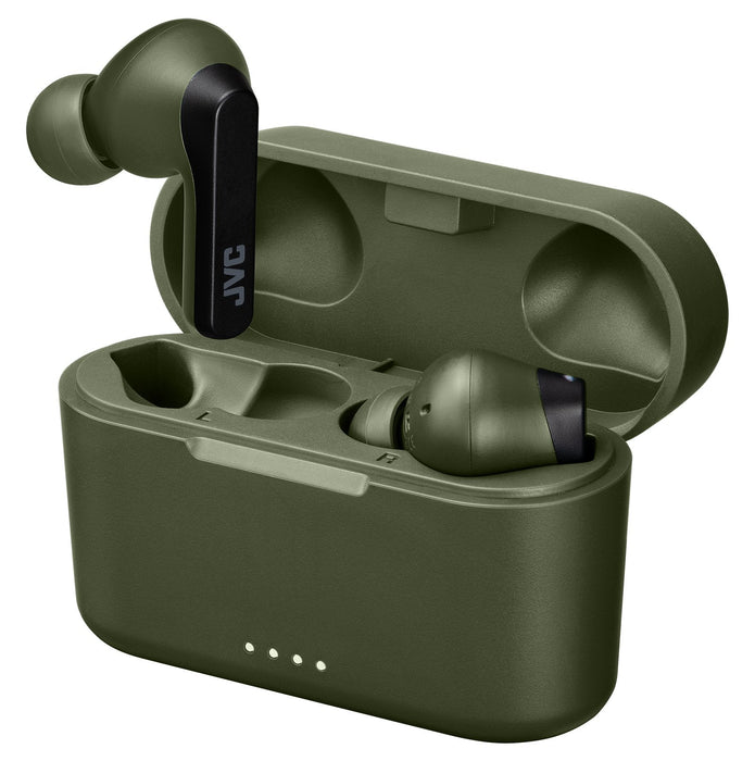 Jvc Ha-A9t Powerful Sound True Wireless Headphones Green