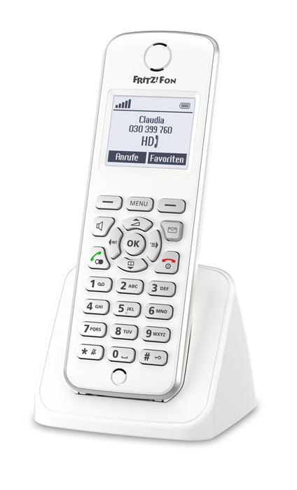 EAN 4023125025112 - Fon FRITZ! M2, DE Teléfono DECT Identificador de llamadas Blanco imagen 1