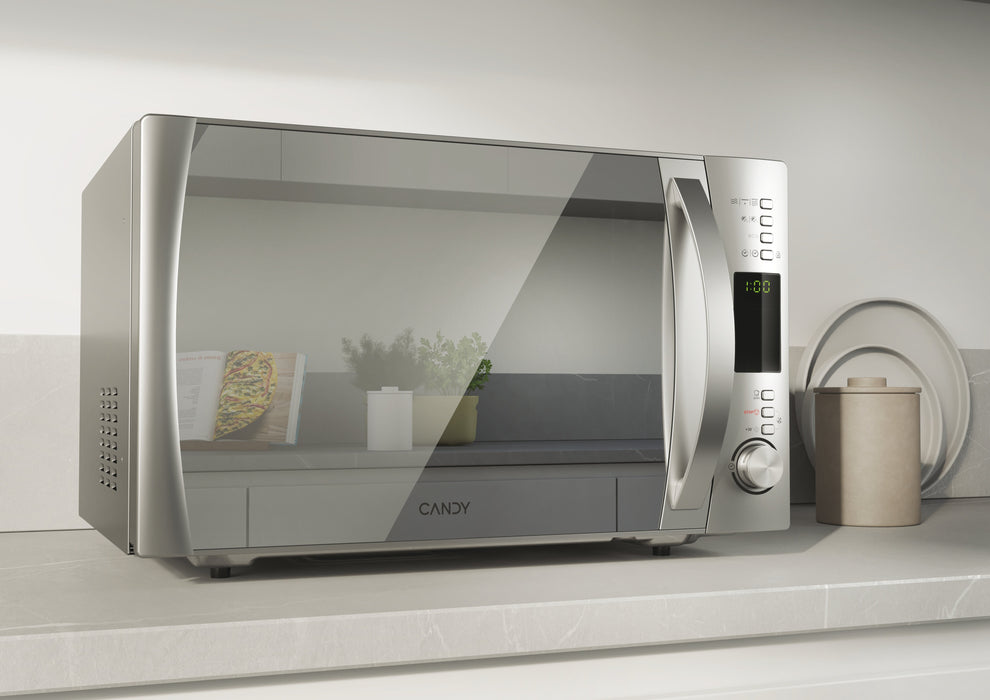 EAN 8016361929135 - Candy COOKinApp CMXG25GDSS Acero inoxidable Microondas con grill Sobre superficie 25 L 900 W imagen 4