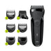 EAN 8700216735742 - Braun Series 3 300BT Máquina de afeitar de rotación Recortadora Negro imagen 1