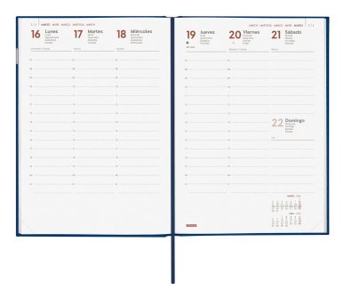 EAN 8422952405184 - Finocam 623511026 agenda Agenda diaria Azul imagen 2