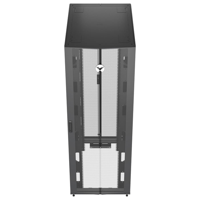 EAN 4061471035065 - Vertiv VR3357 armario rack 48U Rack o bastidor independiente Negro, Transparente imagen 2