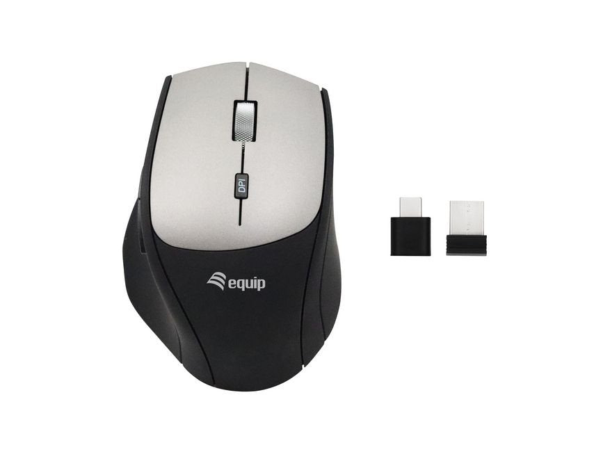 EAN 4015867236673 - Equip 245115 ratón Oficina mano derecha RF inalámbrico Óptico 2400 DPI imagen 1