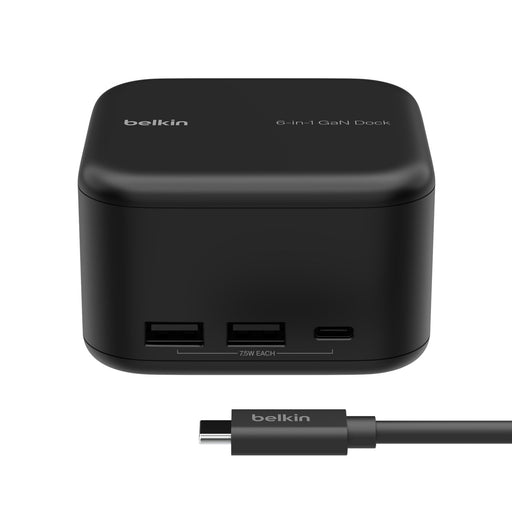 EAN 0745883866335 - Belkin INC018vfBK Alámbrico USB 3.2 Gen 1 (3.1 Gen 1) Type-C Negro imagen 2