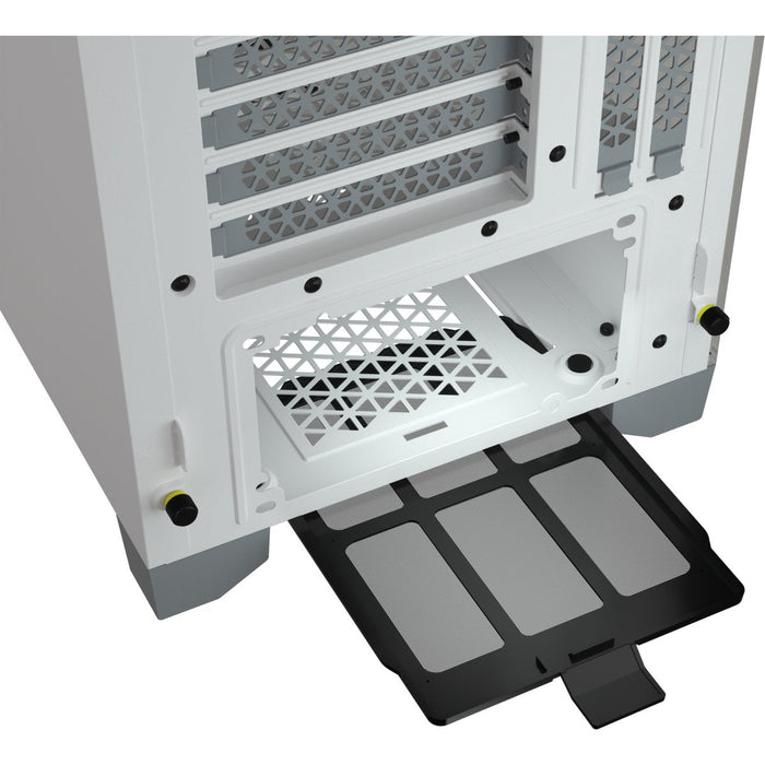 Caja Pc Corsair 4000d Tempered Glass White