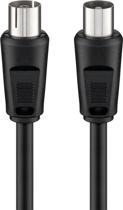 EAN 4040849117206 - Goobay 11720 cable coaxial 3C-2V 1,5 m Negro imagen 1