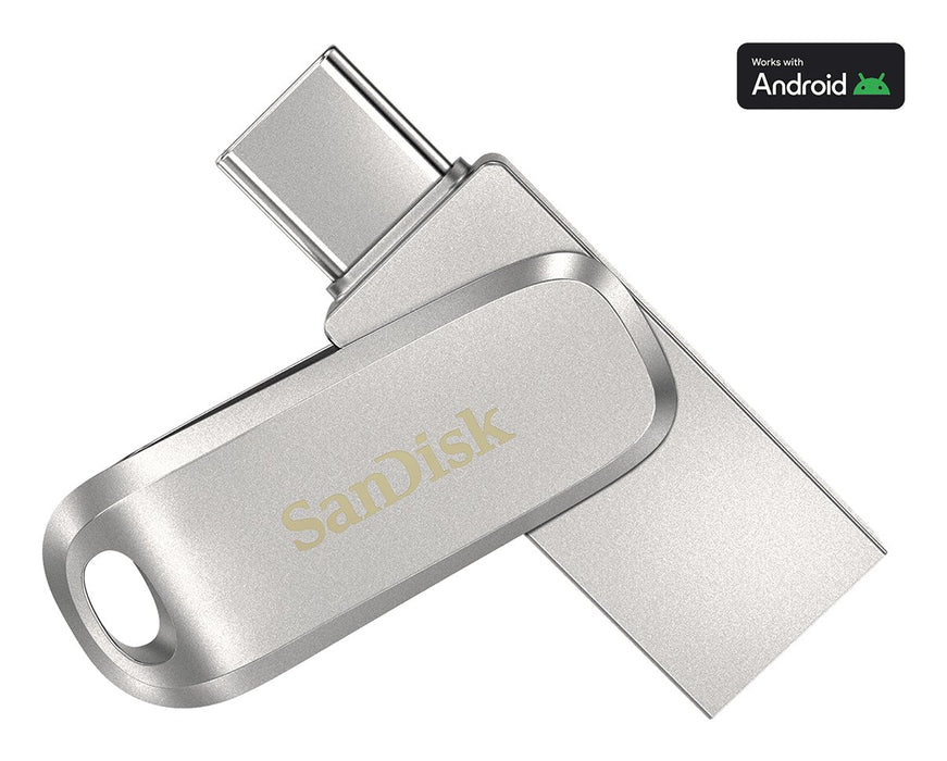 EAN 0619659219635 - SanDisk Ultra Dual Drive Luxe unidad flash USB 2 TB USB Type-A / USB Type-C 3.2 Gen 1 (3.1 Gen 1) Plata imagen 3