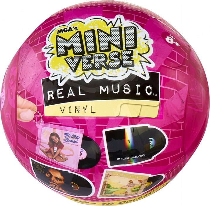 Mga Entertainment Mga'S Miniverse Real Music Vinyl - Mini Playable Vinyl Records (Artículo Surtido) 247906-Euc