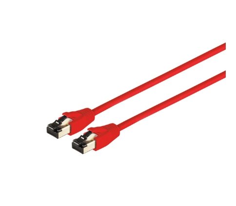 S-Impuls Cable De Red Cat 8.1 F Ftp Lszh Rojo 7,5m