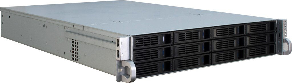 EAN 4260133126398 - Inter-Tech IPC 2U-2412 Estante Negro, Plata imagen 1