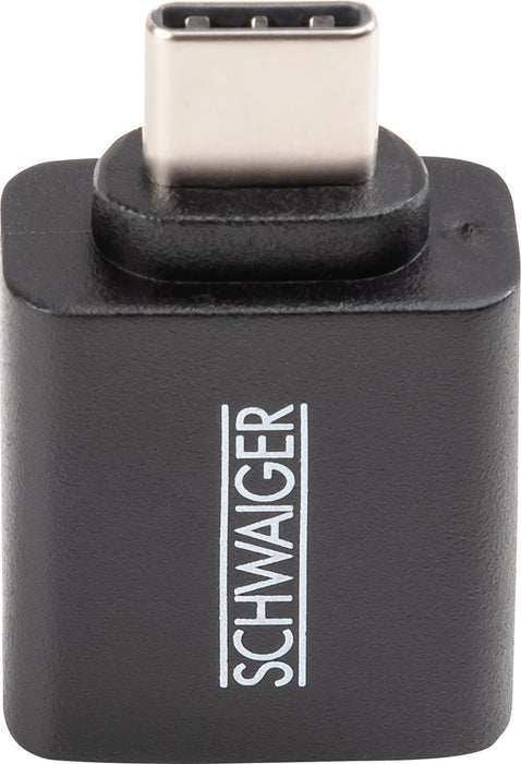 EAN 4004005011722 - Schwaiger CAU310 533 cambiador de género para cable USB Type-C USB Type-A Negro imagen 3