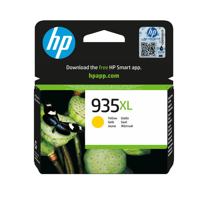 Tinta Original Hp 935 Xl Alta Capacidad Amarillo