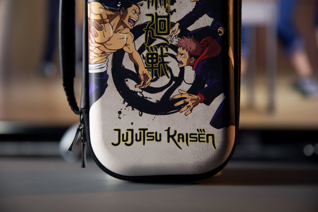 Funda Konix Switch Jujutsu Kaisen Compatible Con Switch Y Version Lite Red Para Amacenaje Color Blanco
