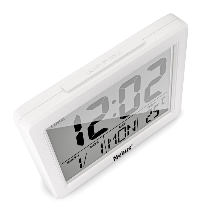 EAN 4007218257383 - Mebus 25738 despertador Reloj despertador analógico Blanco imagen 2
