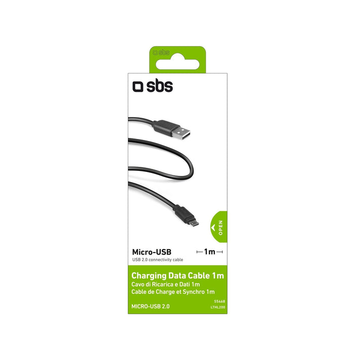 Cable Usb Sbs Usb 2.0 A Micro Usb 1m