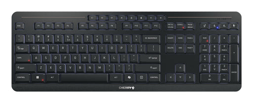 EAN 840183609153 - CHERRY Stream keyboard ultimate teclado Hogar / Oficina USB + RF Wireless + Bluetooth QWERTY Inglés Negro imagen 1